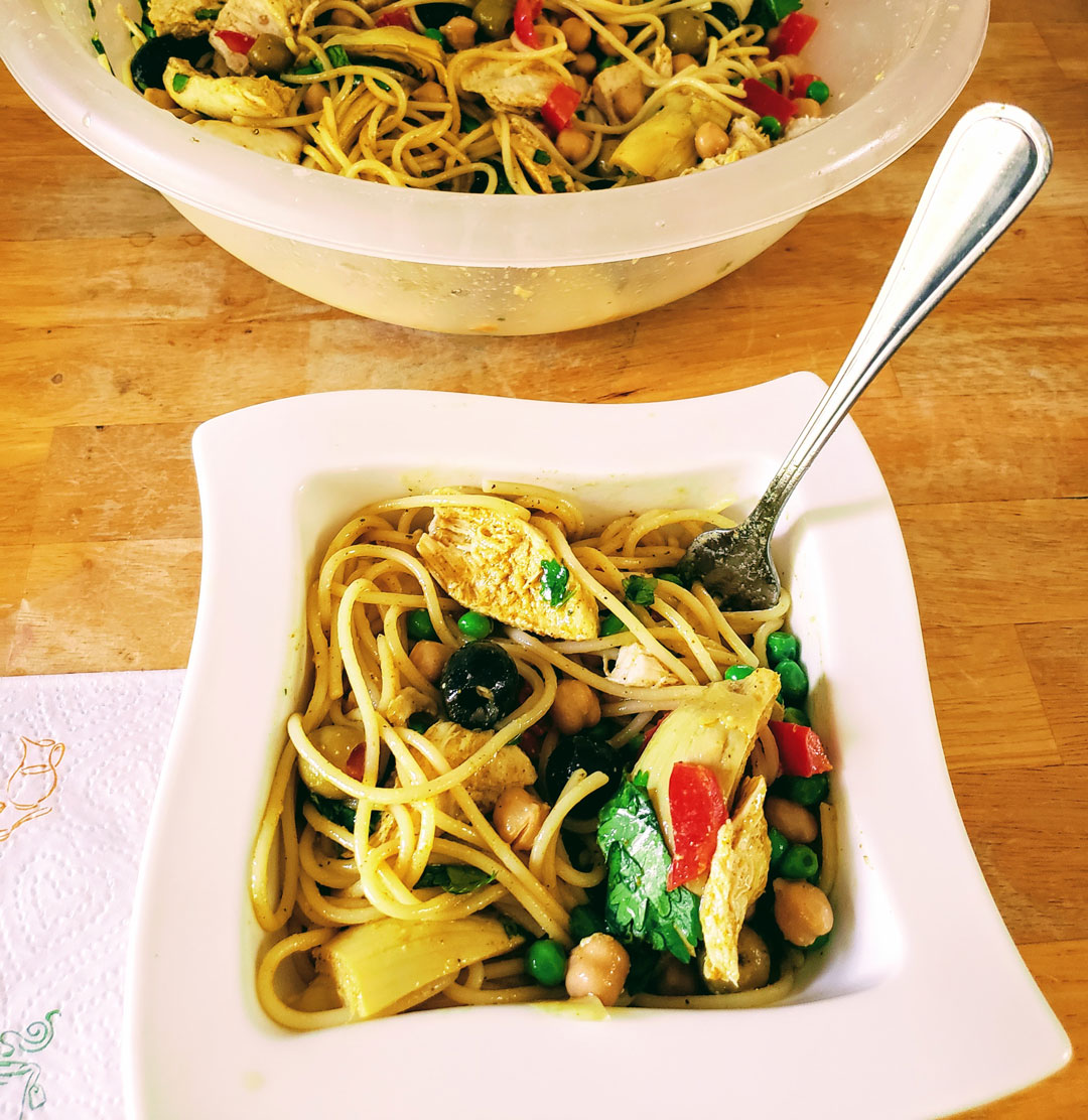 Boopa's pasta chicken salad, recipe, Jennifer Drexler