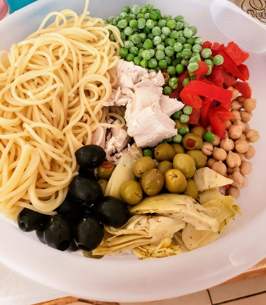 Boopa's pasta salad, recipe, Jennifer Drexler