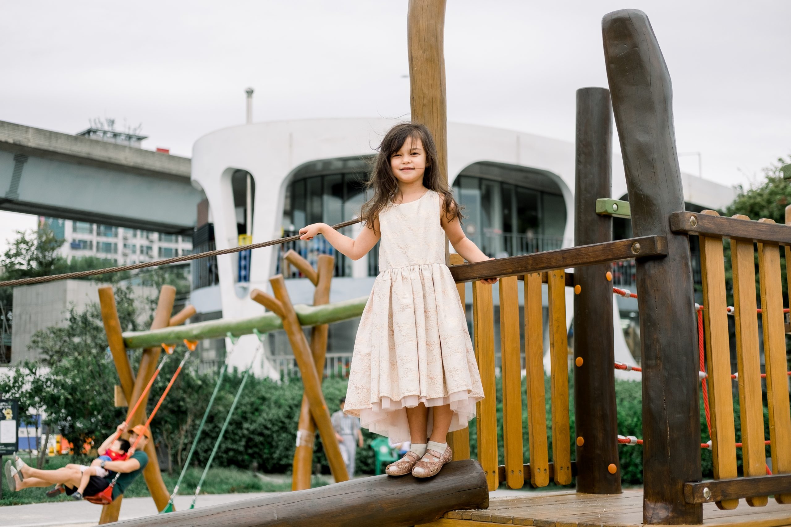 Believe in you - little girl looking into the future